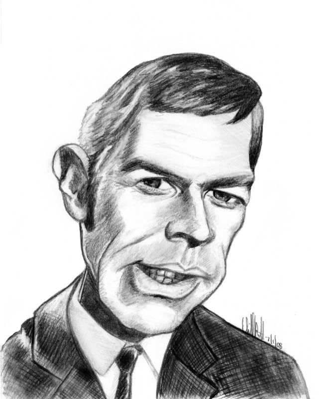 Here is James Coburn I drew him at the request of a member of the 