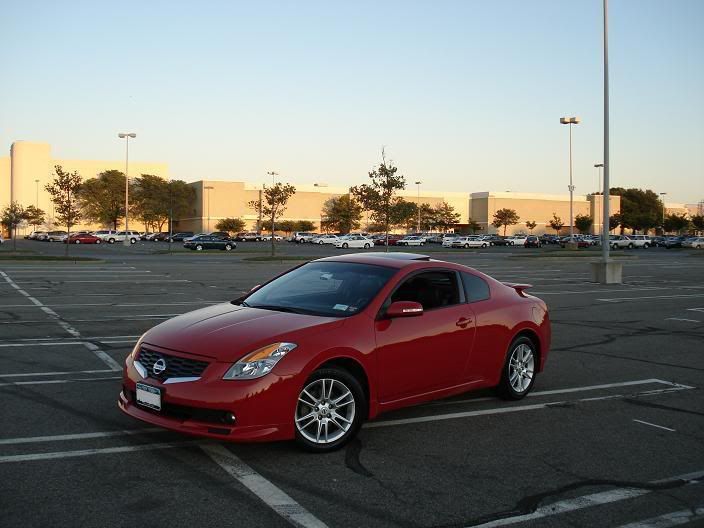 2008 Nissan altima coupe front lip #3