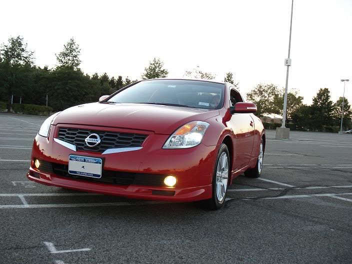 2008 Nissan altima coupe front lip #6