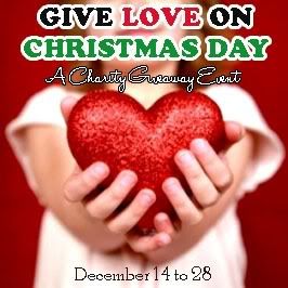 Give Love on Christmas Day: A Charity Giveaway | Miki's Hope