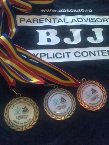 Medalii Cupa Romaniei la BJJ Medalii Cupa Romaniei la BJJ