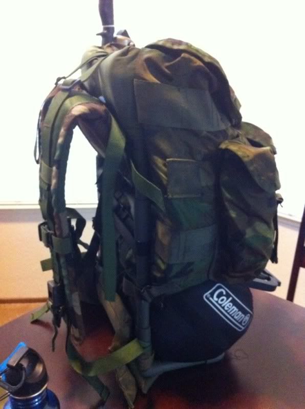 DIY PVC Alice Pack Frame Zombie Squad