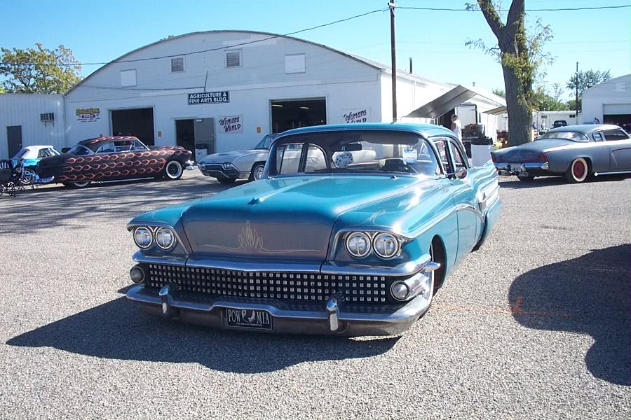 58 buick grills are cool in about any custom never seen one in a hotrod pre