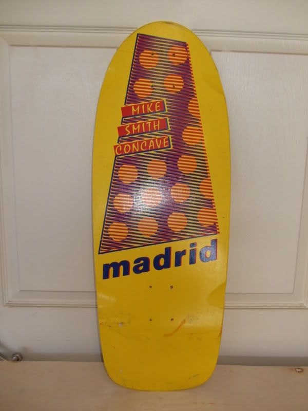 1981 Mike Smith concave by Madrid