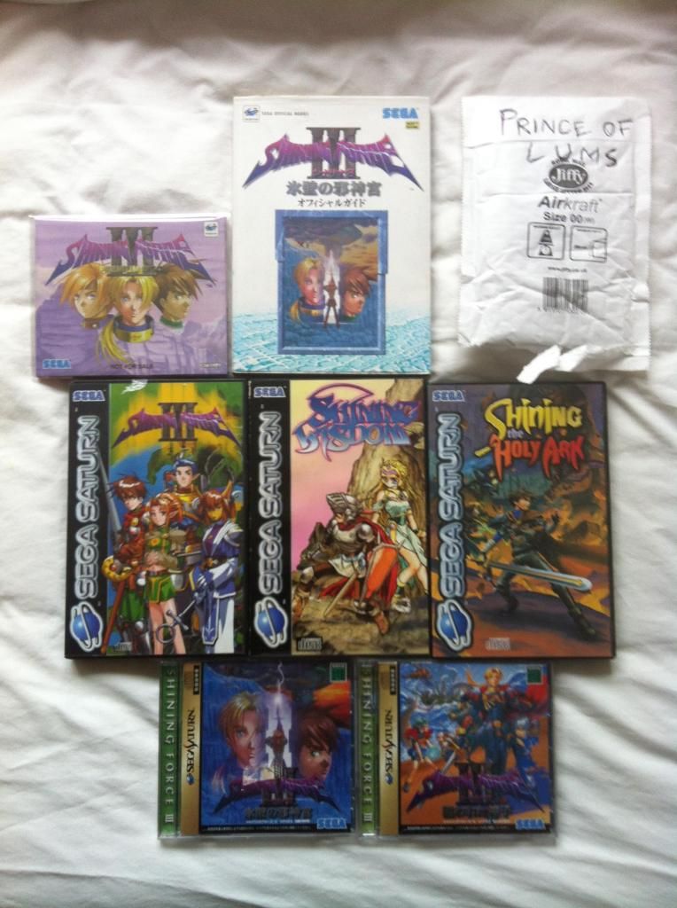 Shining Force III genuine collection pics! Shining Force Central