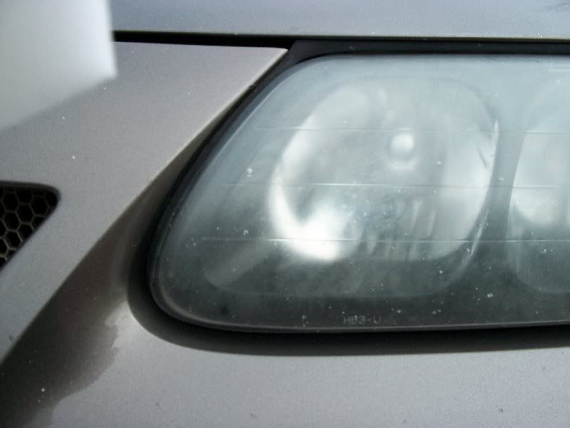 Foggy headlights + Magic Eraser (PICS) Detailing & Appearance