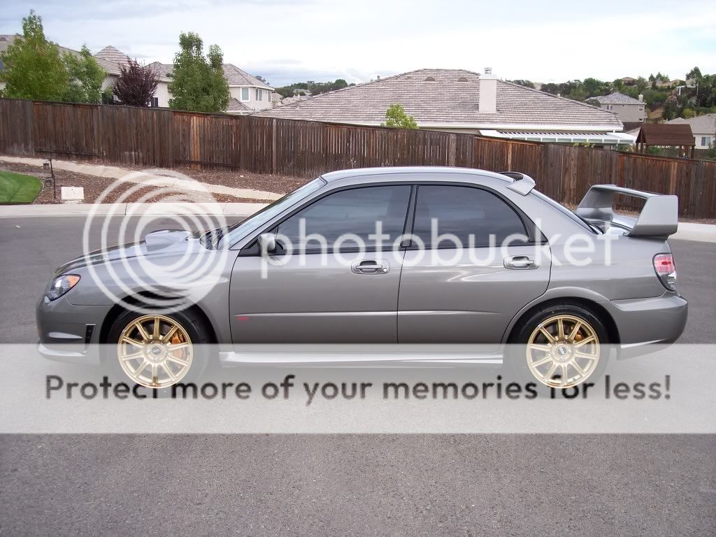 06' STI Steel Grey w/gold pics - Subaru Impreza WRX STI Forums: IWSTI.com