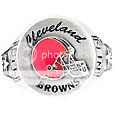 NFL LICENSED PEWTER HAND PAINTED RINGS