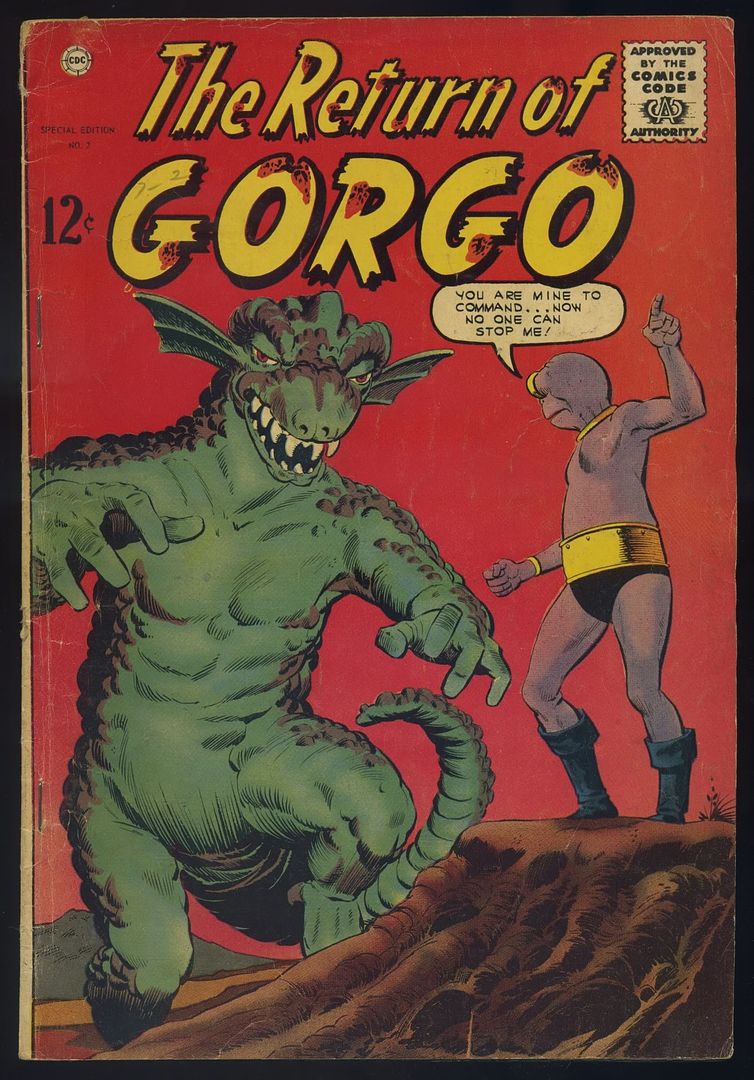 The Return Of Gorgo #2 Ditko Art and Cover  