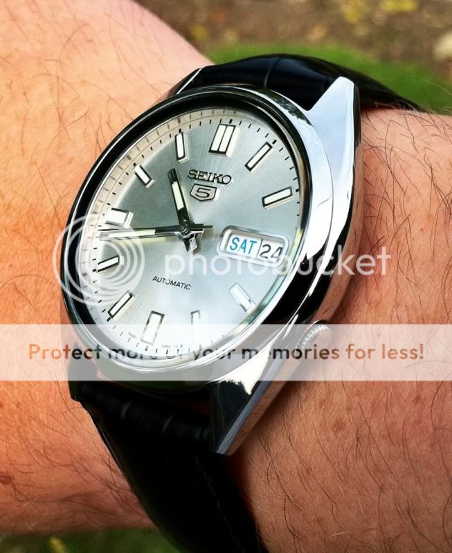 Leather on Seiko 5? Which one? | WatchUSeek Watch Forums