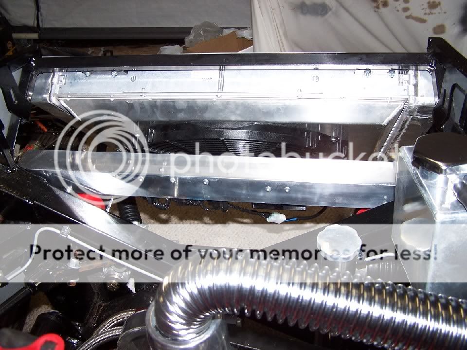 Progress Pics... FFR radiator w/ JEGS radiator shroud | Factory Five ...