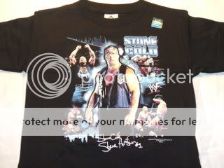 Stone Cold Steve Austin T shirt JUVI SMALL (Size 4)  