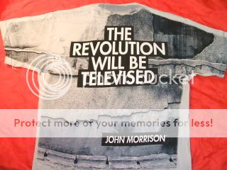 JOHN MORRISON Revolution WWE Wrestling T shirt New  