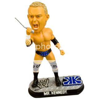 Mr. KEN KENNEDY Polyresin 8 Bobblehead WWE Brand New  