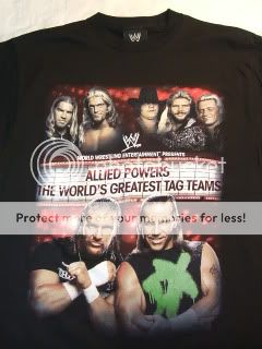 GREATEST TAG TEAMS DX Edge Christian WWE T shirt  