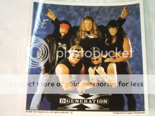 DX D GENERATION X Original Crew WWF Sticker  