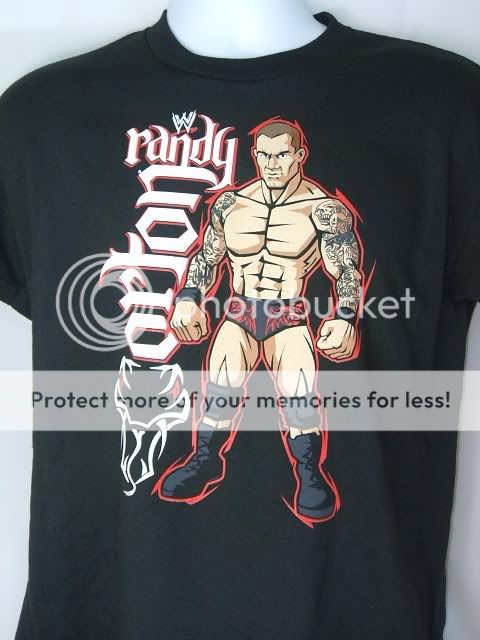 Randy Orton Cartoon Viper Youth T shirt WWE New  