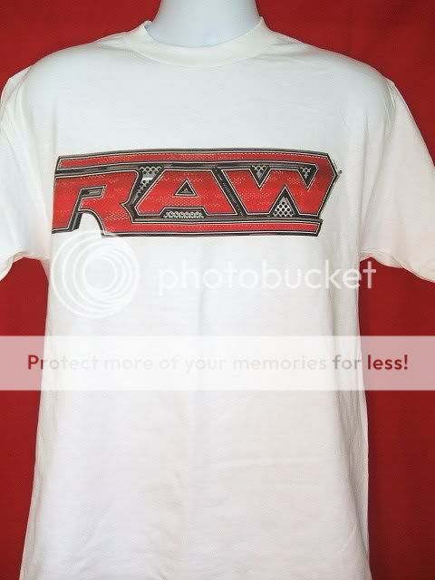 Monday Night Raw WWE Authentic T Shirt New