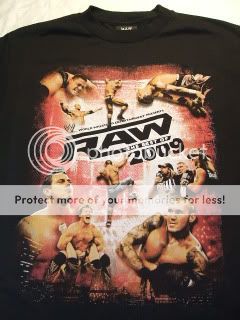 2009 Best of Raw RANDY ORTON John Cena DX T shirt NEW  