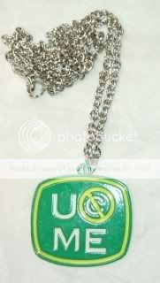 JOHN CENA Green U Cant See Me Pendant   