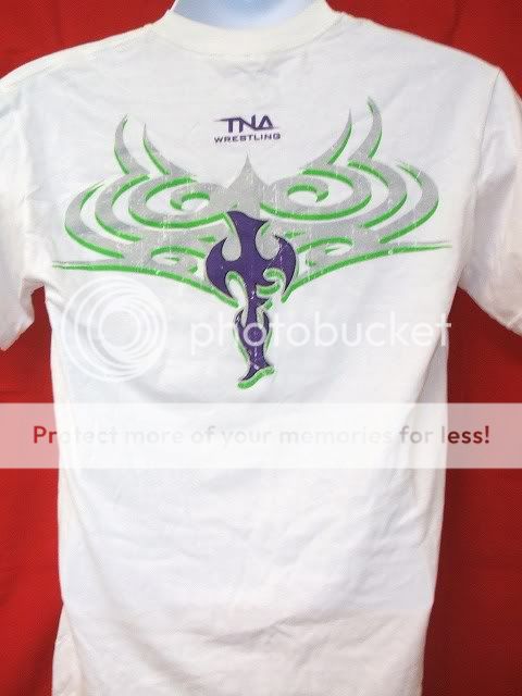 JEFF HARDY Enigma White TNA Wrestling T shirt NEW  