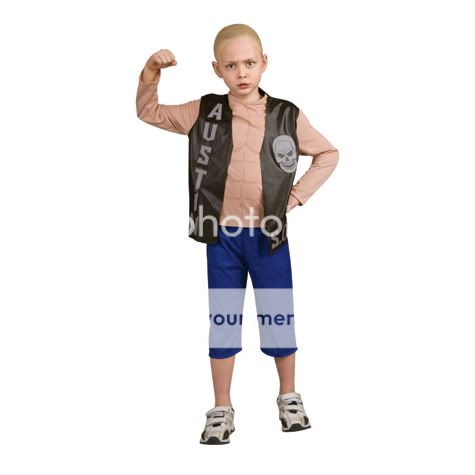 Stone Cold Steve Austin YOUTH Halloween Costume WWE  