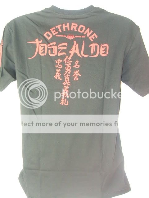 JOSE ALDO Dethrone Royalty Black T shirt NEW  