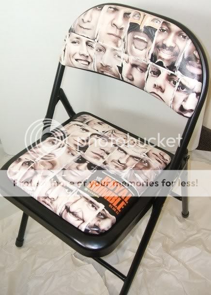 2011 Royal Rumble WWE Ringside Folding Chair Seat