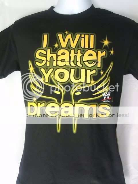 GOLDUST Shattered Dreams WWE T shirt New  