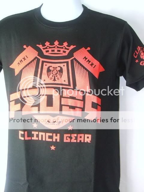 Fedor Emelianenko Clinch Gear Crest Black T Shirt