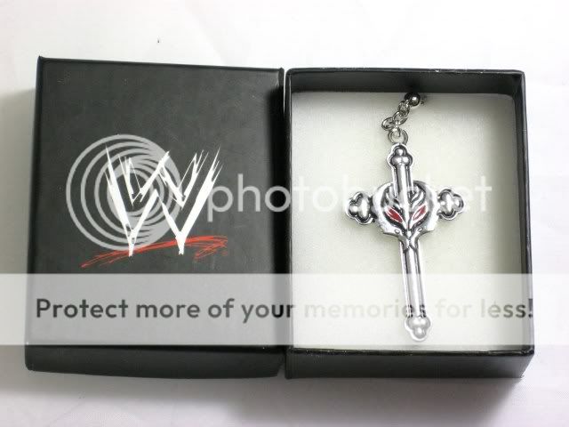 Rey Mysterio Cross Pendant with Chain WWE  