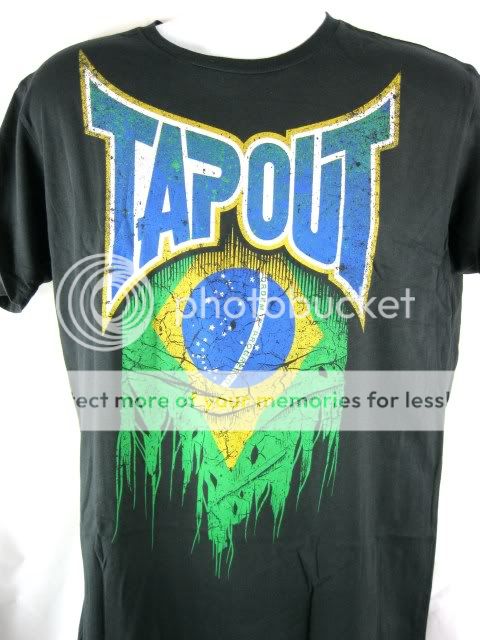 Tapout World Collection Brazil T Shirt New