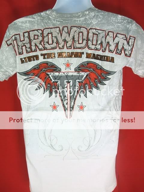 Lyoto Machida White Throwdown T shirt NEW