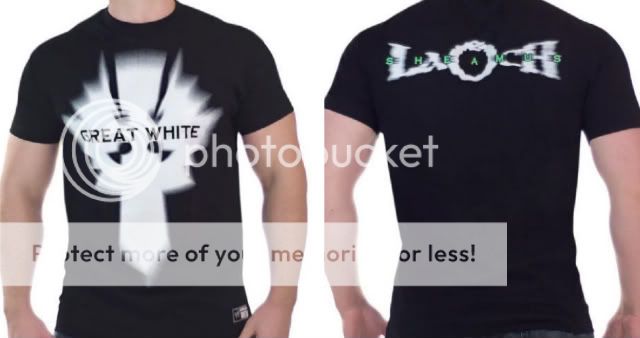 Sheamus Great White Laoch WWE Black T shirt NEW