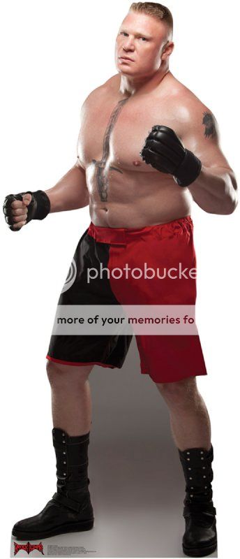 Brock Lesnar WWE Lifesize Standup Cardboard Cutout 1327