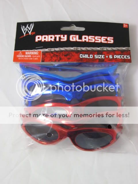 piece WWE Child Size Party Sunglasses Officially Licensed