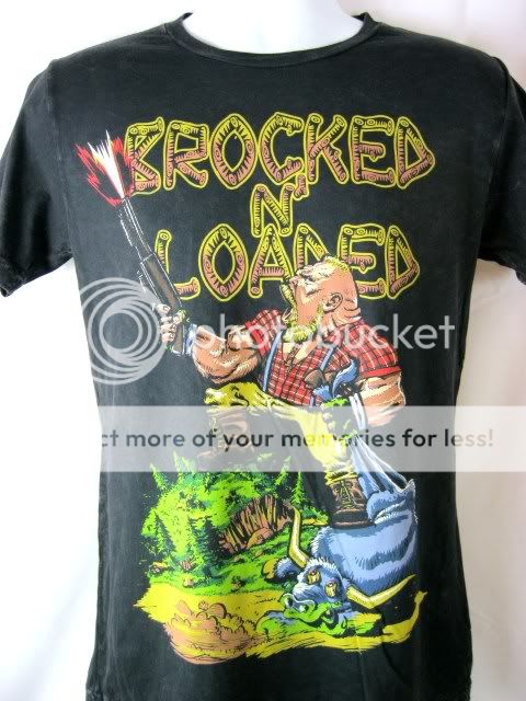 Brock Lesnar Punch Buddies Brocked N Loaded Premium Black T shirt New