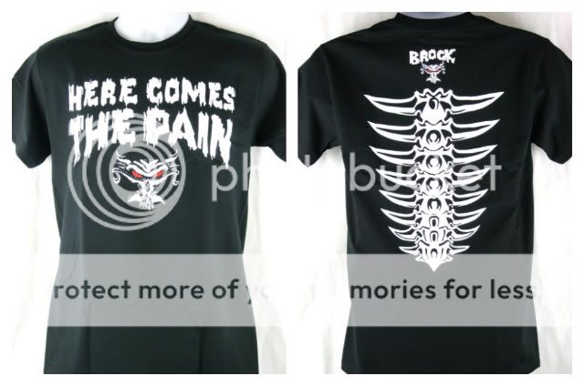Brock Lesnar Here Comes The Pain T shirt New Adult Sizes  