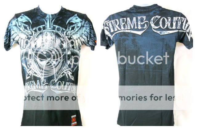 XTREME COUTURE Dealer Short Sleeve Premium Black T shirt New  