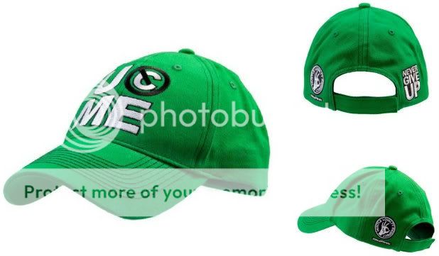 JOHN CENA Salute the Cenation Green Baseball Cap Hat New  