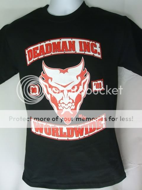 UNDERTAKER Deadman Inc Worldwide T shirt New  