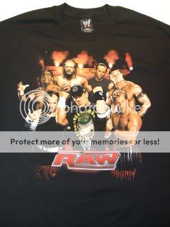 Classic WWE RAW CAST Jeff Hardy CENA Jericho T shirt  