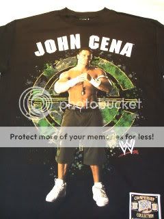 JOHN CENA Live Fast Fight Hard WWE Classic T shirt  