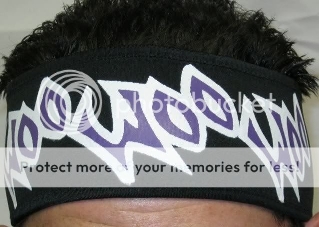 Woo Woo Woo Custom Adjustable Wrestling Headband New  