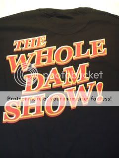 RVD Rob Van Dam WHOLE DAMN SHOW WWE Wrestling T shirt TNA  