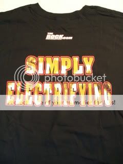 Vintage The Rock SIMPLY ELECTRIFYING WWE T shirt SMALL  