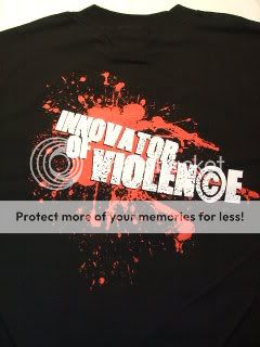 TOMMY DREAMER Innovator of Violence ECW WWE T shirt NEW  