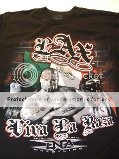 LAX Viva La Raza Profiles TNA Wrestling T shirt  