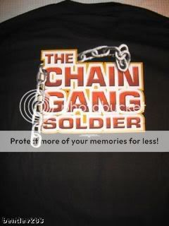 Vintage JOHN CENA The Chain Gang Soldier T shirt  