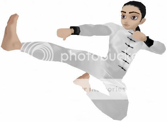 White Kung Fu Suit